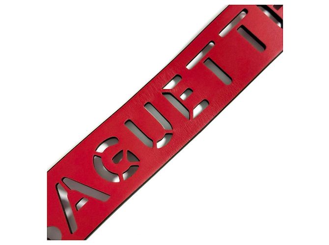 Fendi Strap You Mini Rote Tasche Griff BAGUETTE - Ansicht 3