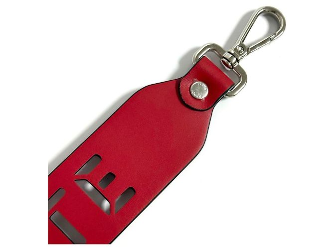 Fendi Strap You Mini Rote Tasche Griff BAGUETTE - Ansicht 4