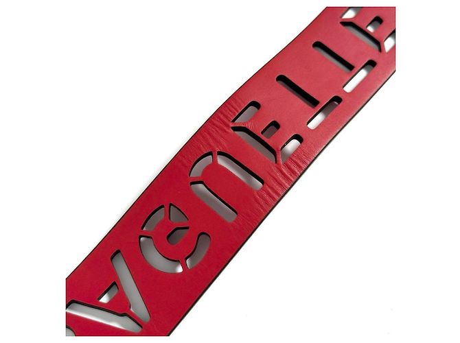 Fendi Strap You Mini Rote Tasche Griff BAGUETTE - Ansicht 6