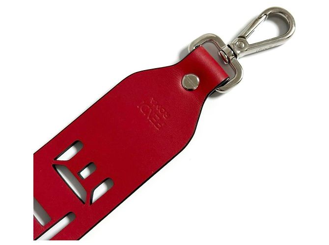 Fendi Strap You Mini Rote Tasche Griff BAGUETTE - Ansicht 7