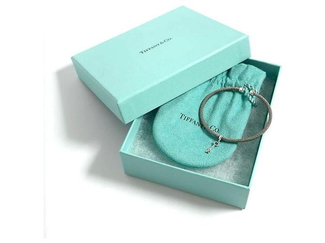 Tiffany & Co Bracciale bangle da donna Tiffany in argento 925 - vista 10