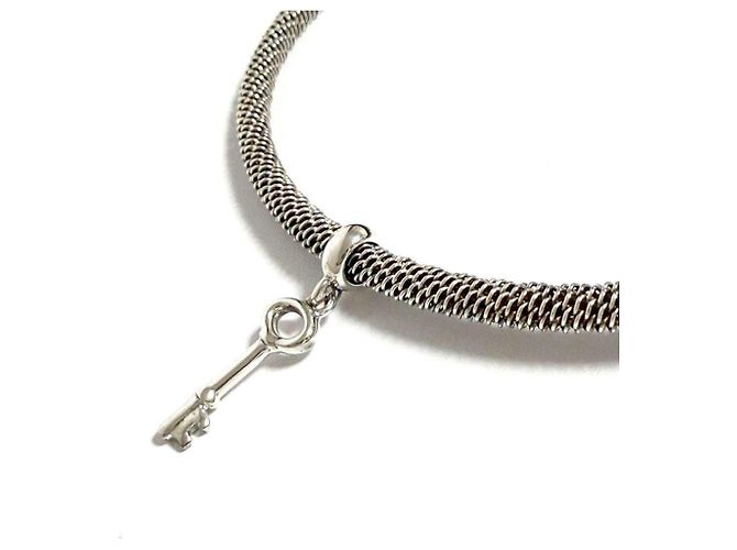 Tiffany & Co Bracciale bangle da donna Tiffany in argento 925 - vista 3