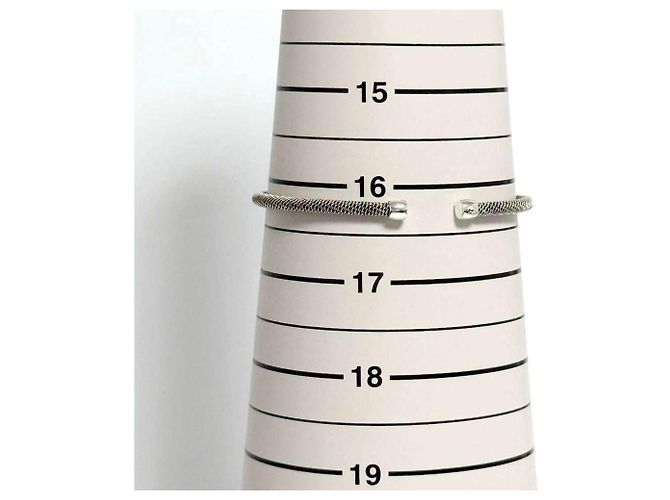 Tiffany & Co Bracciale bangle da donna Tiffany in argento 925 - vista 8