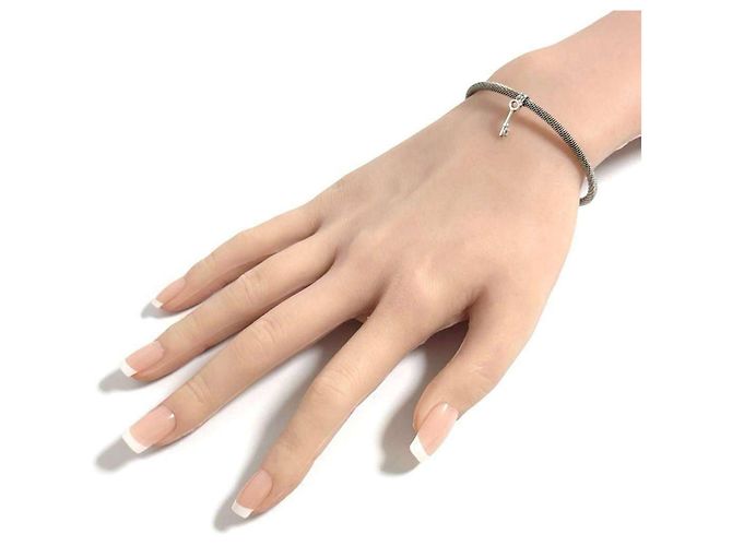 Tiffany & Co Bracciale bangle da donna Tiffany in argento 925 - vista 9