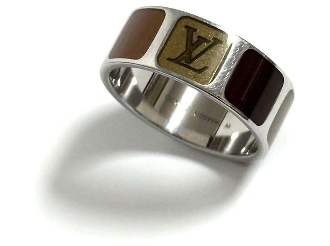 Occhiali da uomo Louis Vuitton, anello largo marrone - vista 6