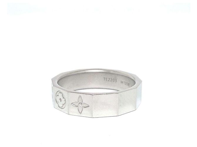 Louis Vuitton Men's Monogram Cube Ring - view 2