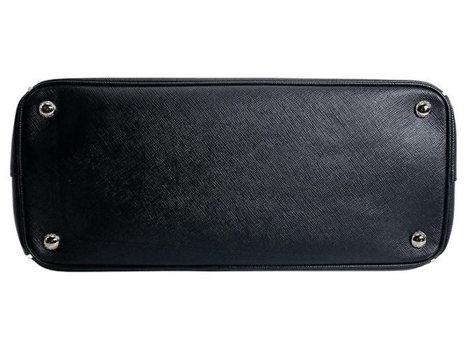 Prada Saffiano Leather Tote Bag Black - view 5