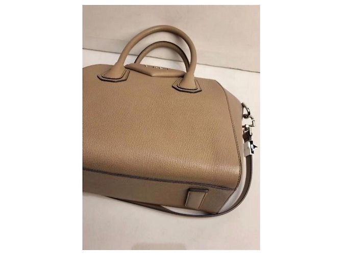 Borsa a mano Givenchy Antigona in pelle marrone - vista 7