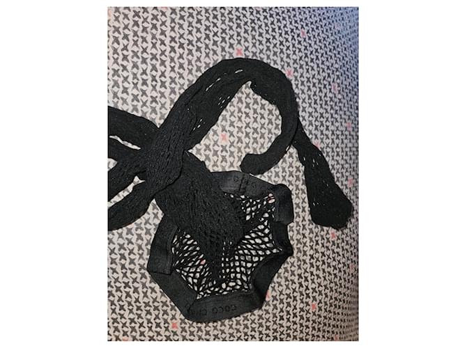 Medias de red Chanel Negro - vista 4