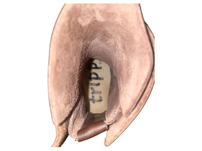 Autre Marque Botas Trippen Rectángulo Marrón oscuro - vista 4
