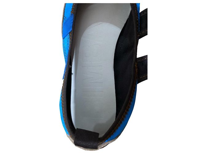 Bimba & Lola pantofole con due cinturini Blu Marrone scuro - vista 5