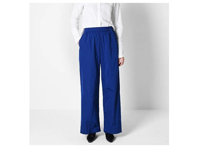 Autre Marque Pantalones anchos azules Katharina Hovman - vista 4