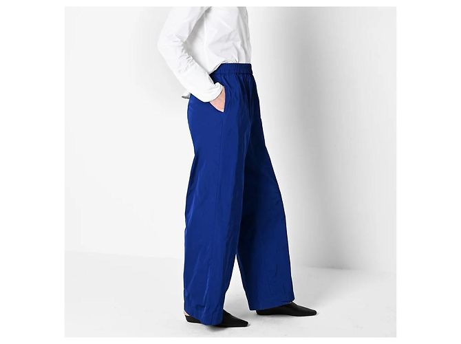 Autre Marque Pantalones anchos azules Katharina Hovman - vista 5