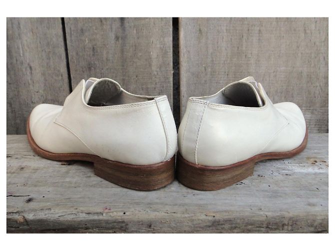 Mocassini Chloé in pelle bianca Bianco - vista 3