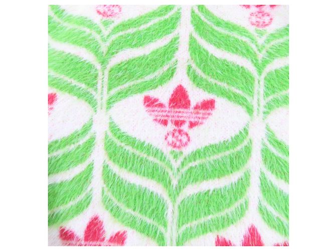 Abrigo de nylon con cinturón Gucci×adidas Trefoil Verde - vista 6