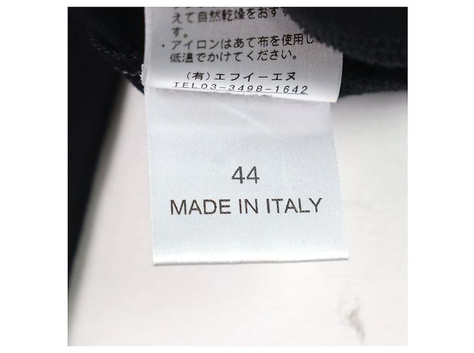 Autre Marque Camiseta de algodón ANTICIPO INZOLIA Negro - vista 10