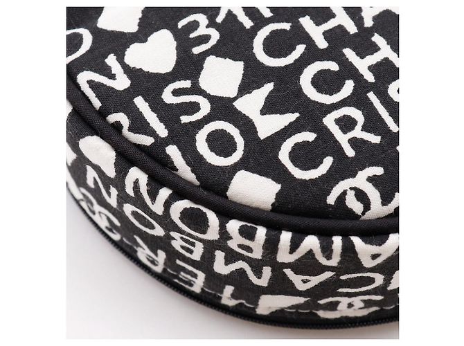Bolso de algodón Chanel 31 rue Cambon Negro - vista 4