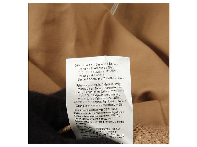Fendi Baumwollkleid Beige - Ansicht 5