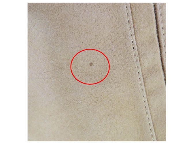 Abrigo de shearling bordado con abeja Mouton Christian Dior Beige - vista 14
