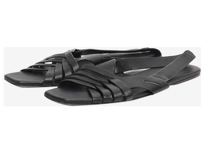 The row Sandali slingback Meera neri - taglia EU 40 Nero - vista 2