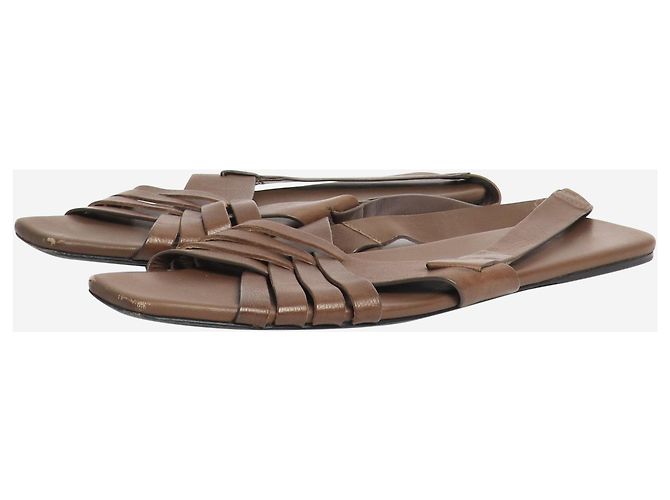 The row Sandali slingback Meera marroni - taglia EU 40 Marrone - vista 2