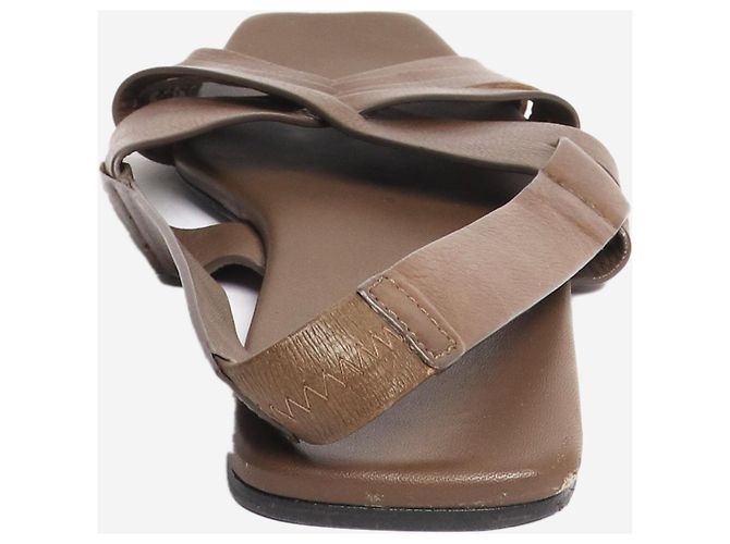 The row Sandali slingback Meera marroni - taglia EU 40 Marrone - vista 3