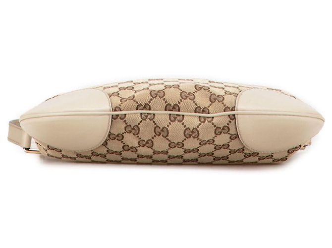 Borsa a Spalla Gucci GG Canvas Mayfair Beige - vista 3