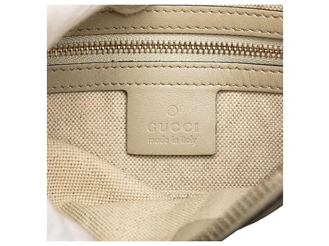 Borsa a Spalla Gucci GG Canvas Mayfair Beige - vista 8