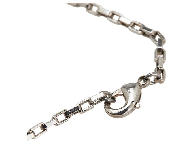 Collana Damier Colors di Louis Vuitton Argento Blu - vista 4