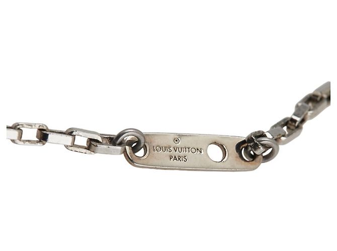 Collana Damier Colors di Louis Vuitton Argento Blu - vista 5