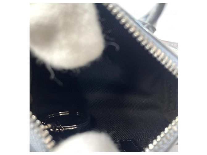 Portachiavi Mini Keepall Metallico Specchio Donna Louis Vuitton Marrone Monogramma - vista 8