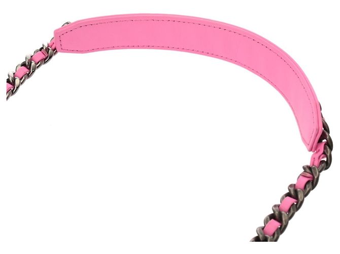 Portafoglio a soffietto Chanel 19 Rosa - vista 5