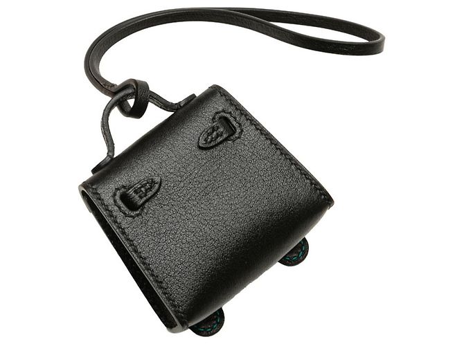 Charm per Borsa Kelly Doll di Hermès Nero Blu - vista 3