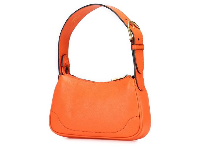 Borsa Gucci GG Marmont Aphrodite Arancione - vista 2