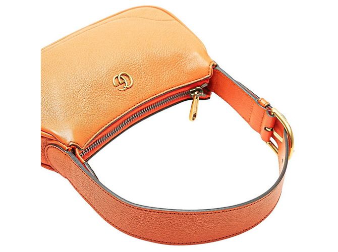 Borsa Gucci GG Marmont Aphrodite Arancione - vista 5