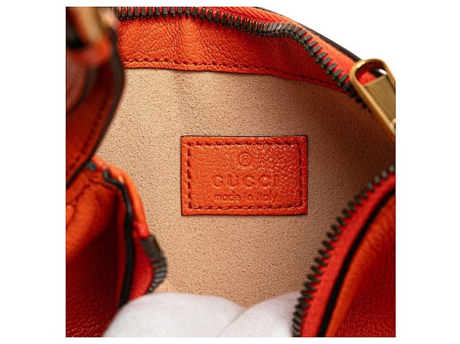 Borsa Gucci GG Marmont Aphrodite Arancione - vista 8