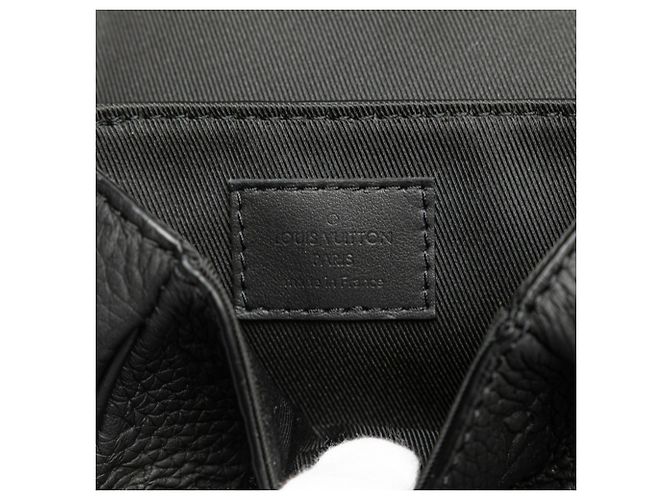 Mini-Handtasche/Schultertasche Pico S-Lock aus Taurillon Monogram von Louis Vuitton Schwarz - Ansicht 9