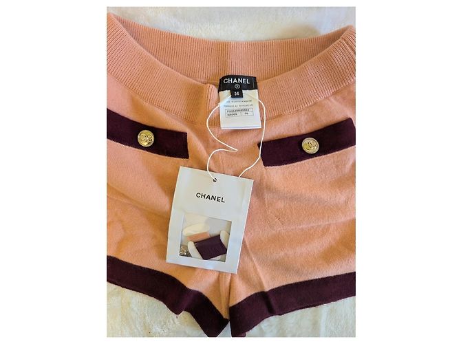Chanel Shorts Arancione - vista 4