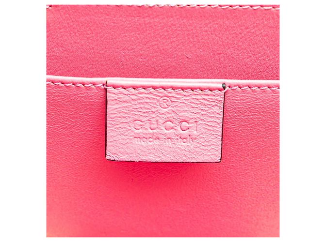 Borsa Gucci Sylvie 1969 Rosa - vista 8