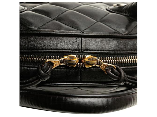 Borsa Chanel Matelassé Coco Mark nera Nero - vista 6
