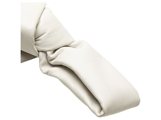 Borsa in pelle bianca Bottega Veneta da donna Bianco - vista 4