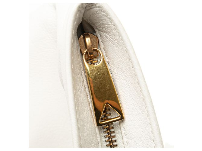 Borsa in pelle bianca Bottega Veneta da donna Bianco - vista 6