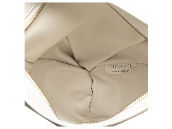 Borsa in pelle bianca Bottega Veneta da donna Bianco - vista 7