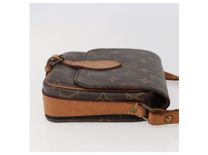 Louis Vuitton Cartouchiere Handbag Monogram Canvas PM Brown - view 3