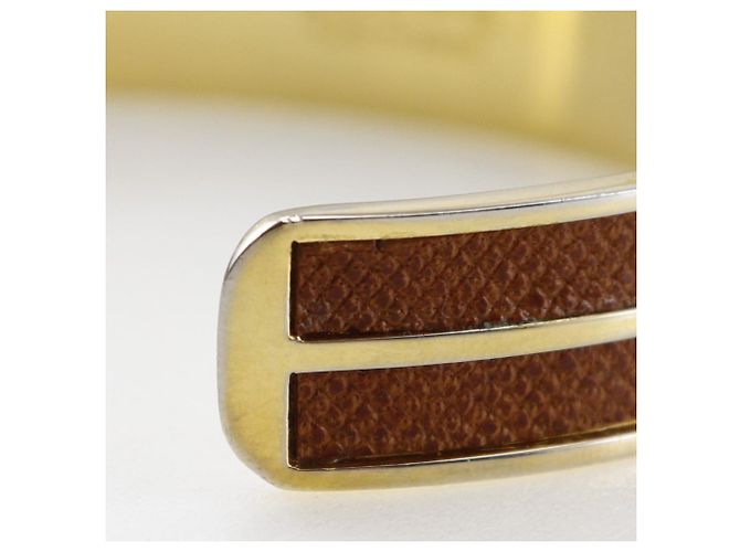 Bracciale Anagram Louis Vuitton Placcato Oro D'oro - vista 3
