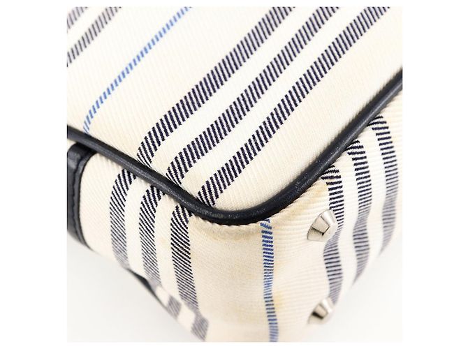 Borsa a spalla vintage Burberry in tela Beige - vista 5