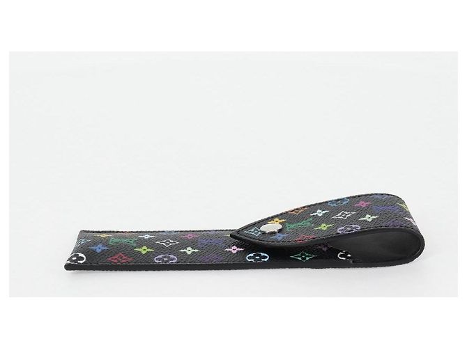 Astuccio per penna in tela Louis Vuitton Nero - vista 4