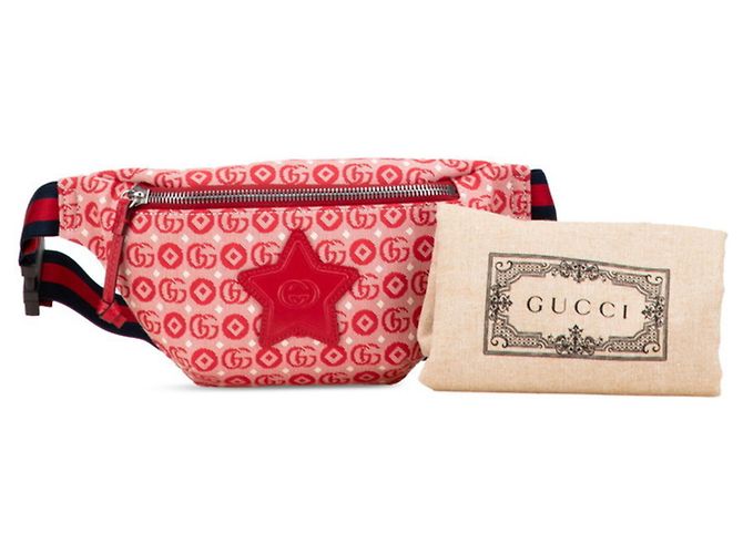 Marsupio stella GG logo per bambini Gucci Rosso - vista 10
