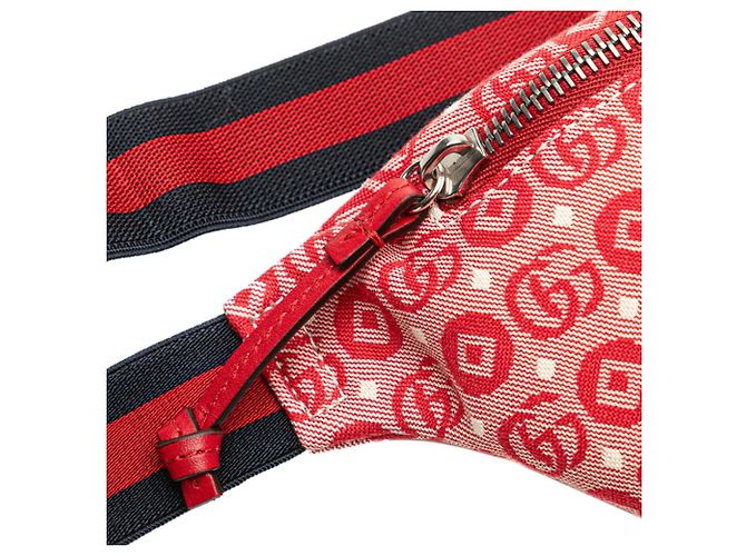 Marsupio stella GG logo per bambini Gucci Rosso - vista 6