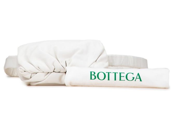 Bottega Veneta The Body Pouch Bianco - vista 10